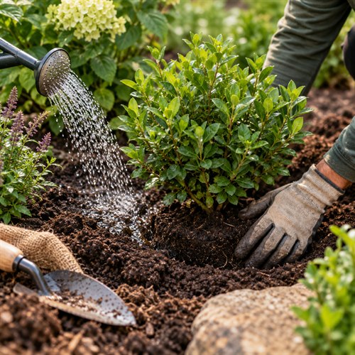 Shrub and Ornamental Plant Installation