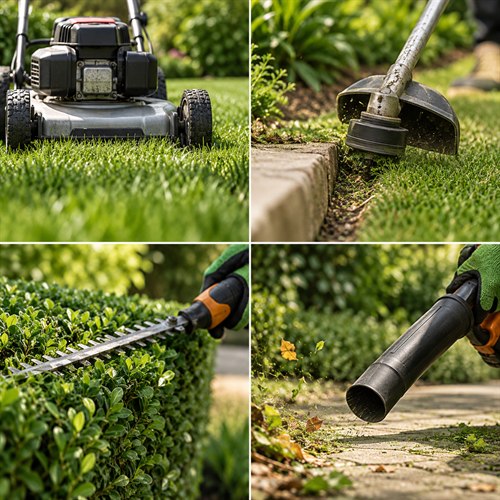 Weekly Lawn Maintenance Visit