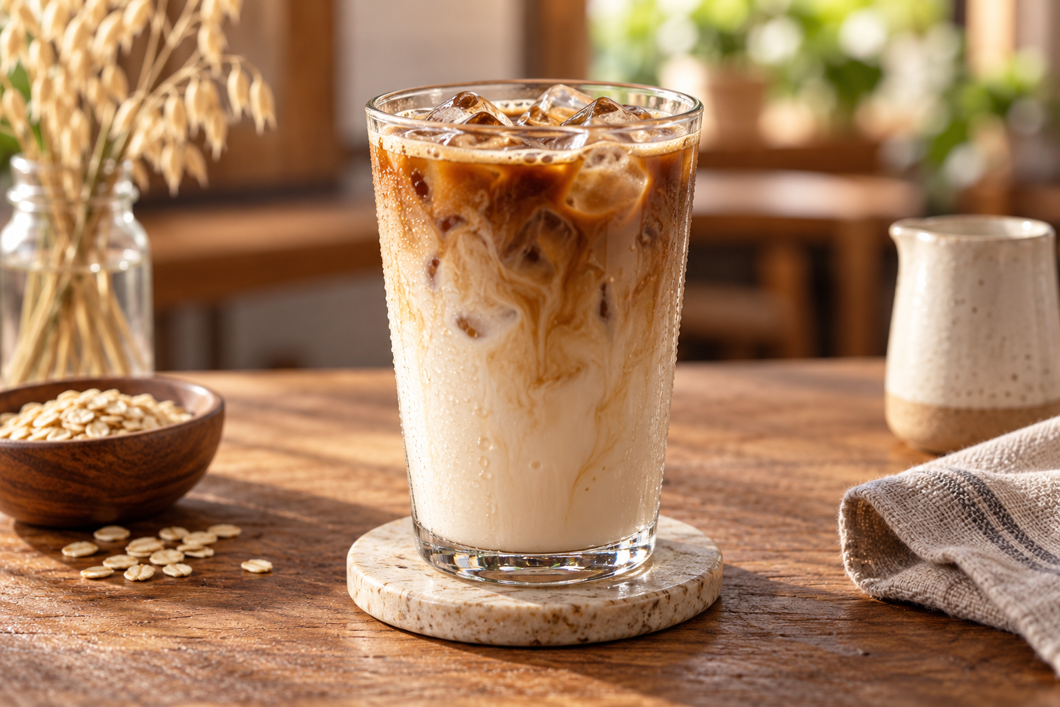 Iced Oat Milk Latte (16 oz)