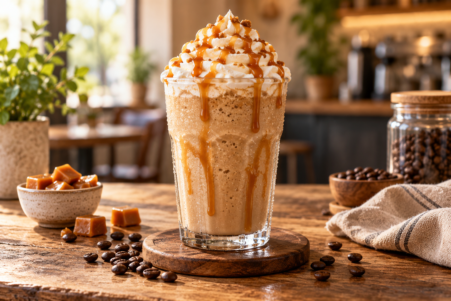 Caramel Frappe (16 oz)