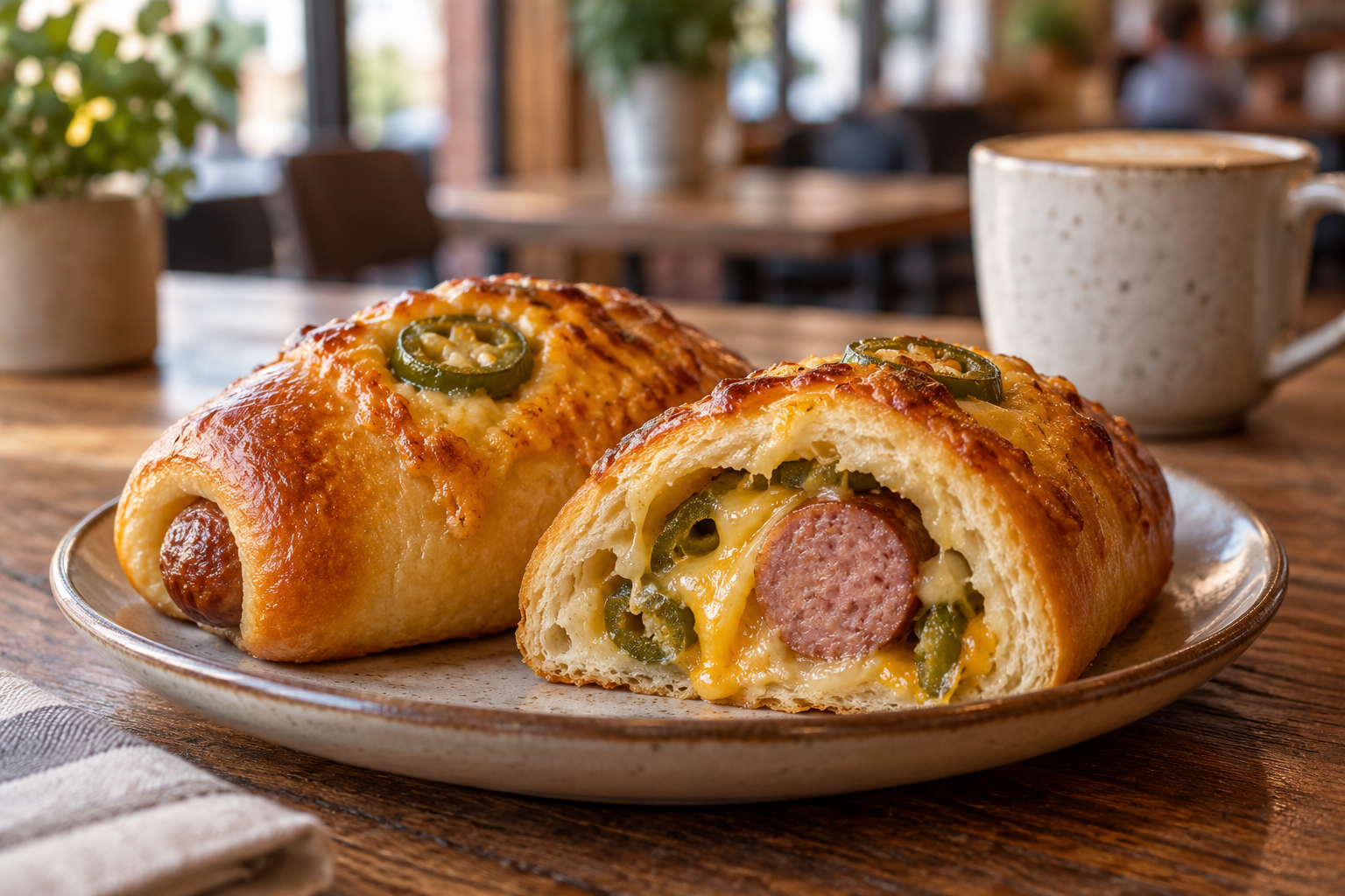 Kolache - Jalapeno Sausage and Cheese