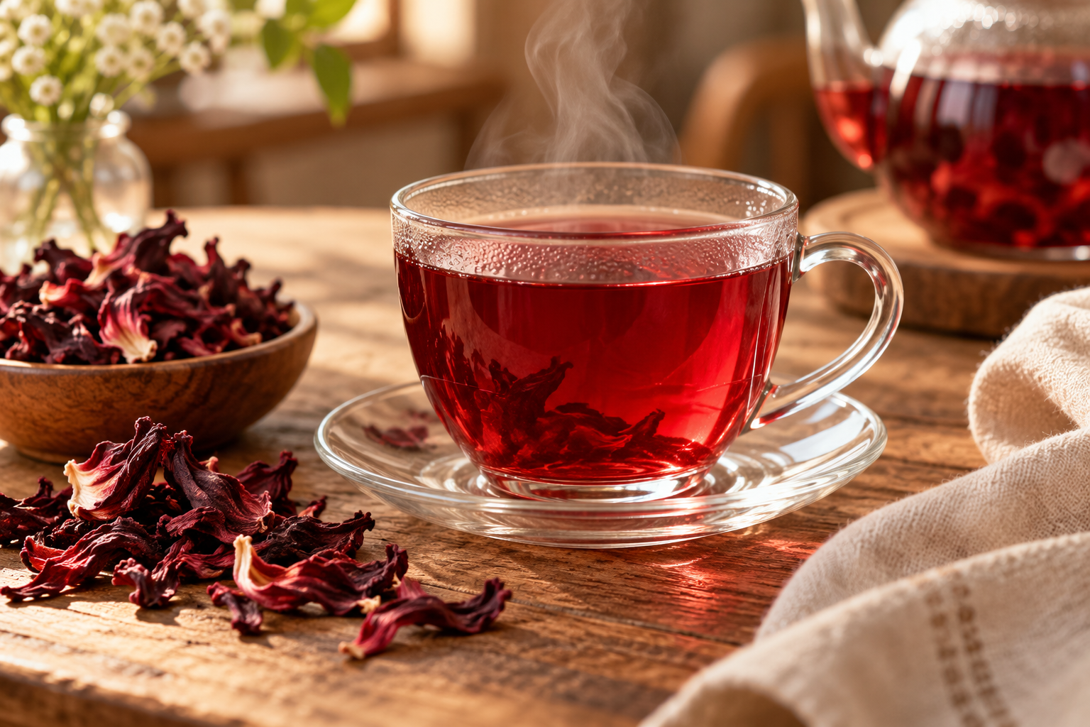 Hibiscus Tea (12 oz)