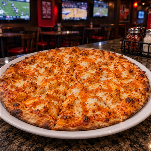 12-Inch Buffalo Chicken Pizza