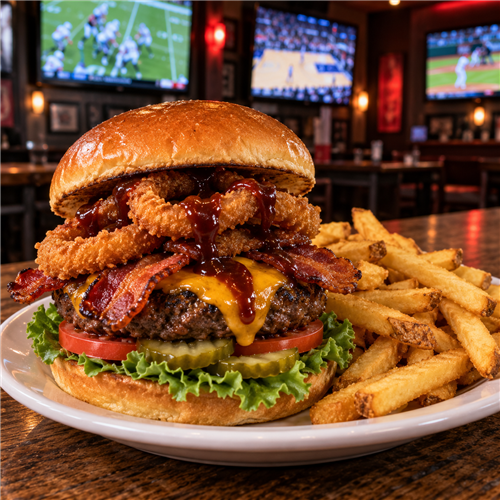 BBQ Cheddar Burger