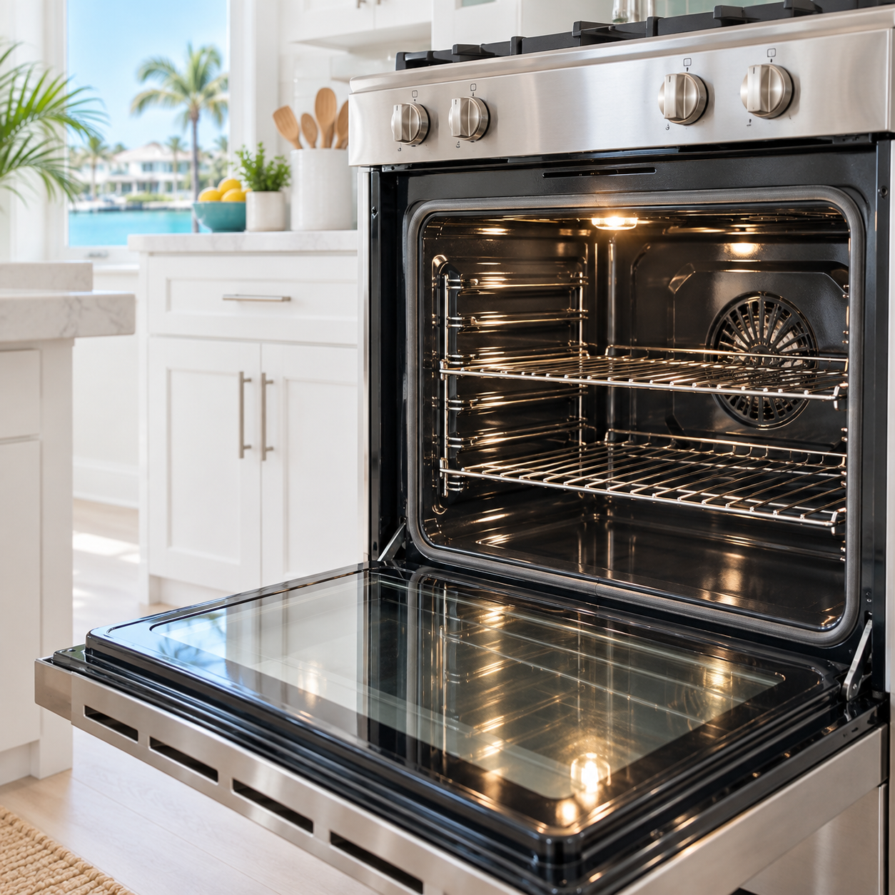 Inside Oven