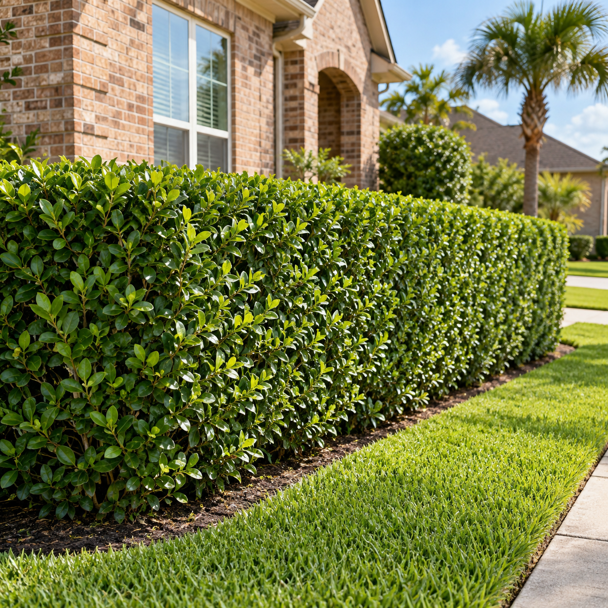 Hedge Trimming & Cleanup - Over 25 to 50 Linear Feet