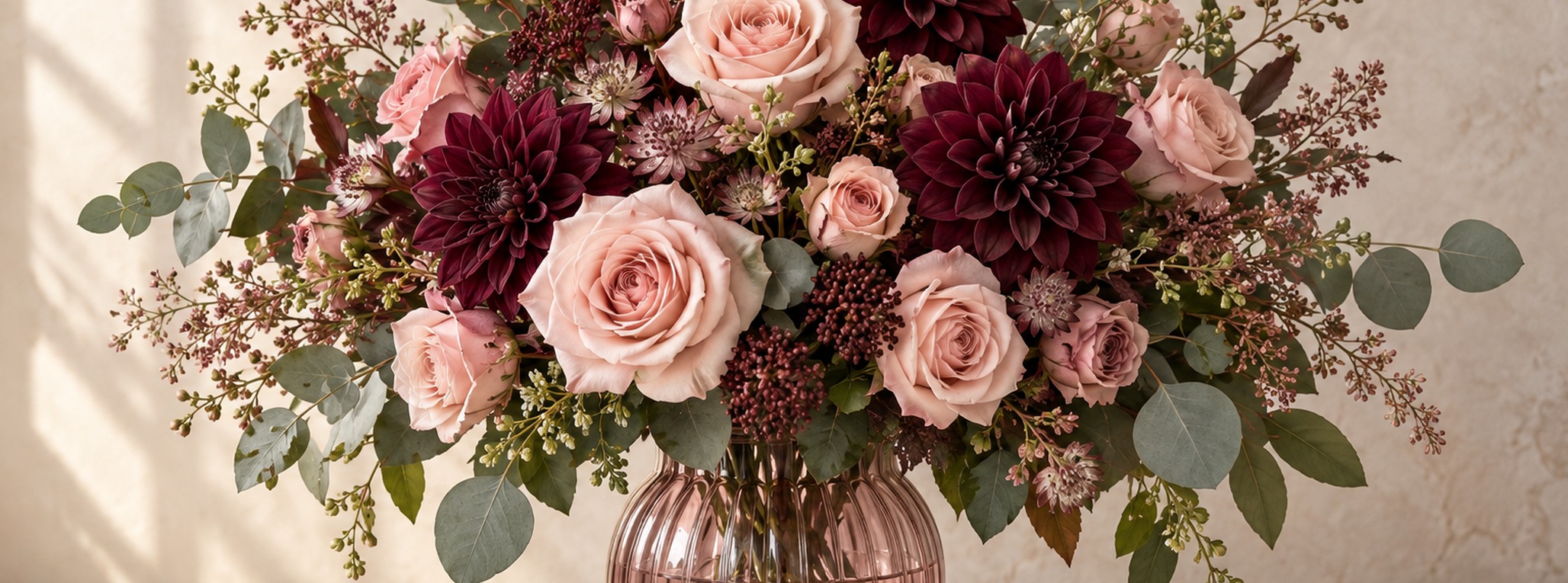 Seasonal floral design — illustrative floral photography