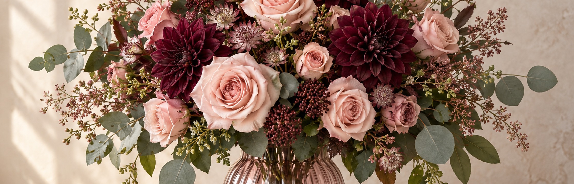 Seasonal floral design — illustrative floral photography