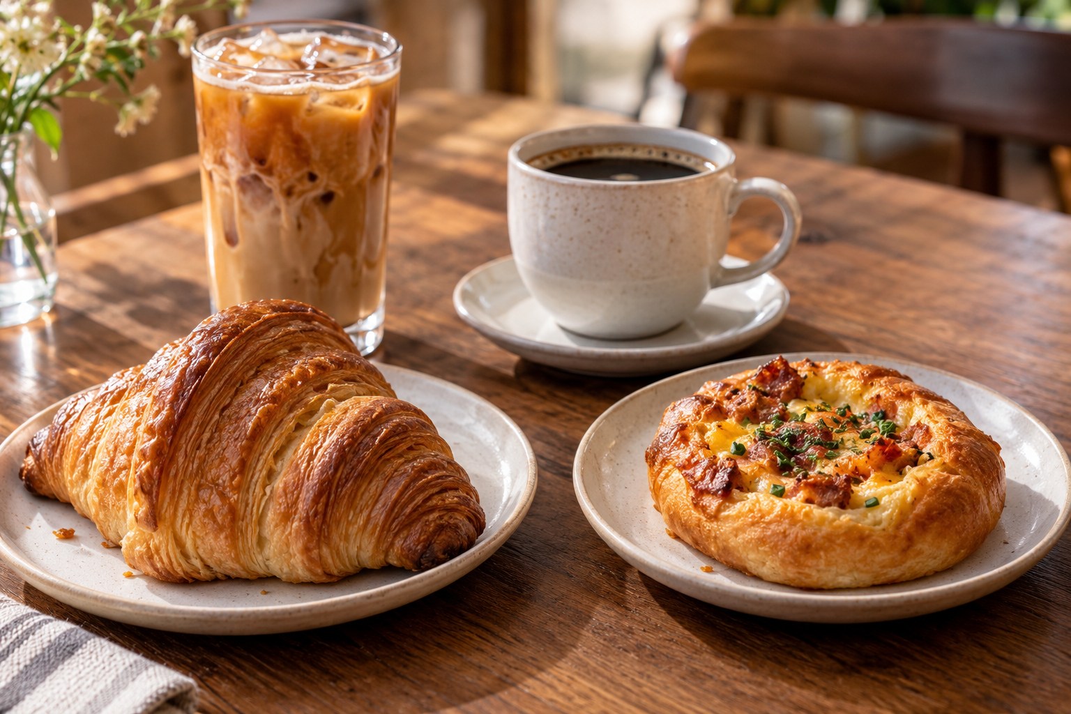 Start With The Kind Of Morning You Have — illustrative café photography