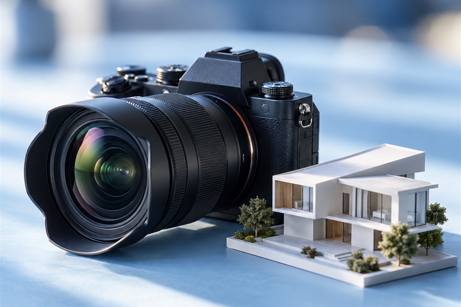 Real estate media equipment — illustrative image