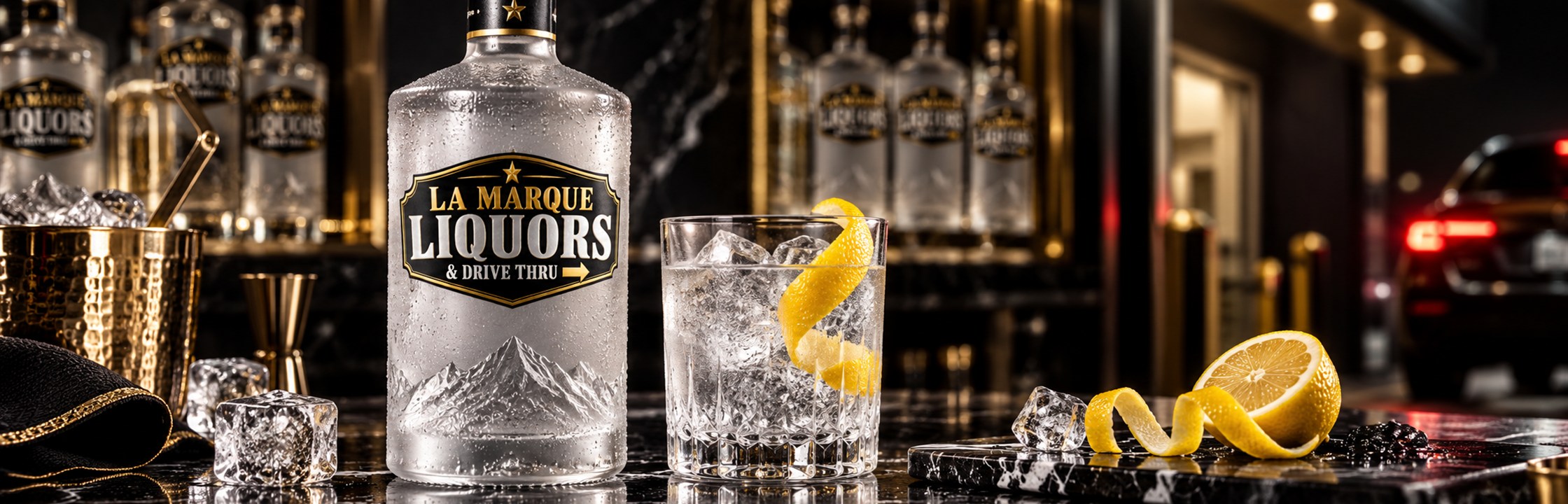 Vodka — illustrative branded artwork