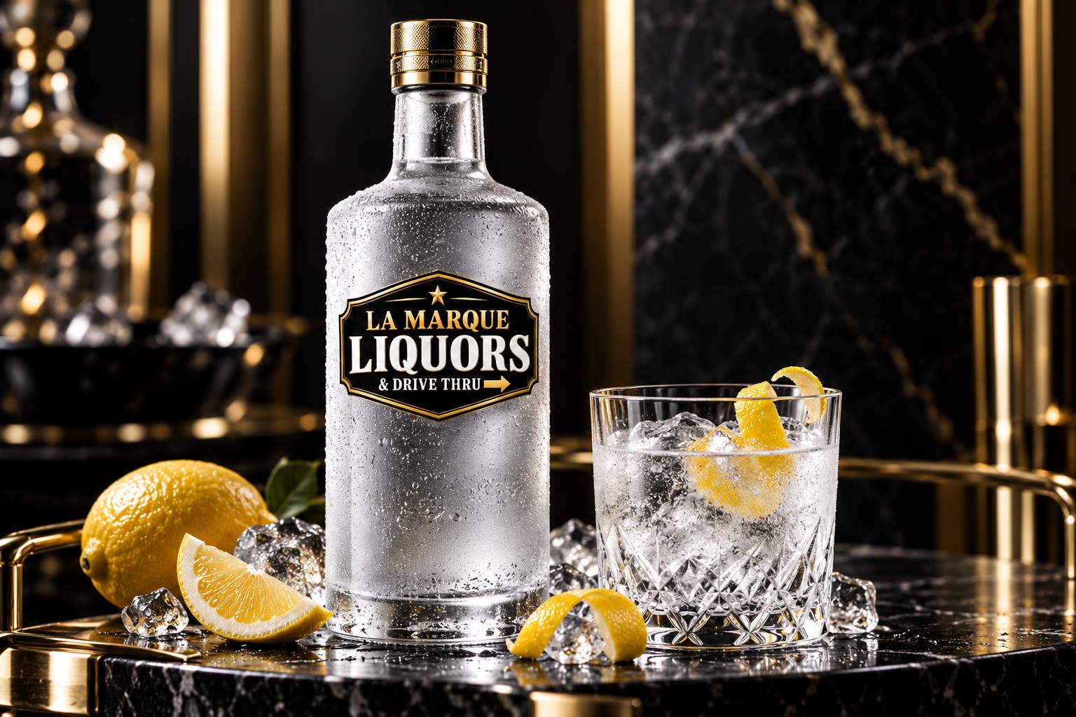 Vodka — illustrative branded artwork
