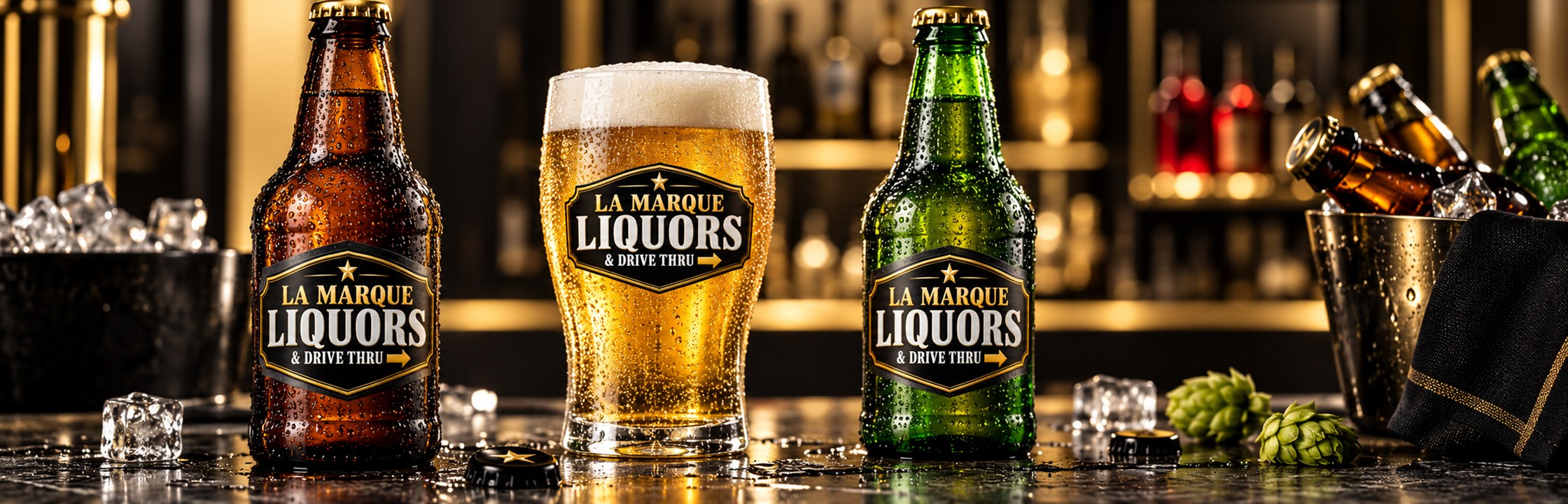 Beer — illustrative branded artwork
