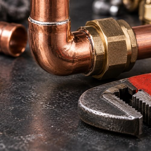Illustrative plumbing craftsmanship